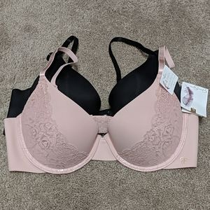 Jessica Simpson 36 C push up t shirt cup bra set